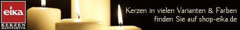 Online-Shop der Eika Kerzenmanufaktur